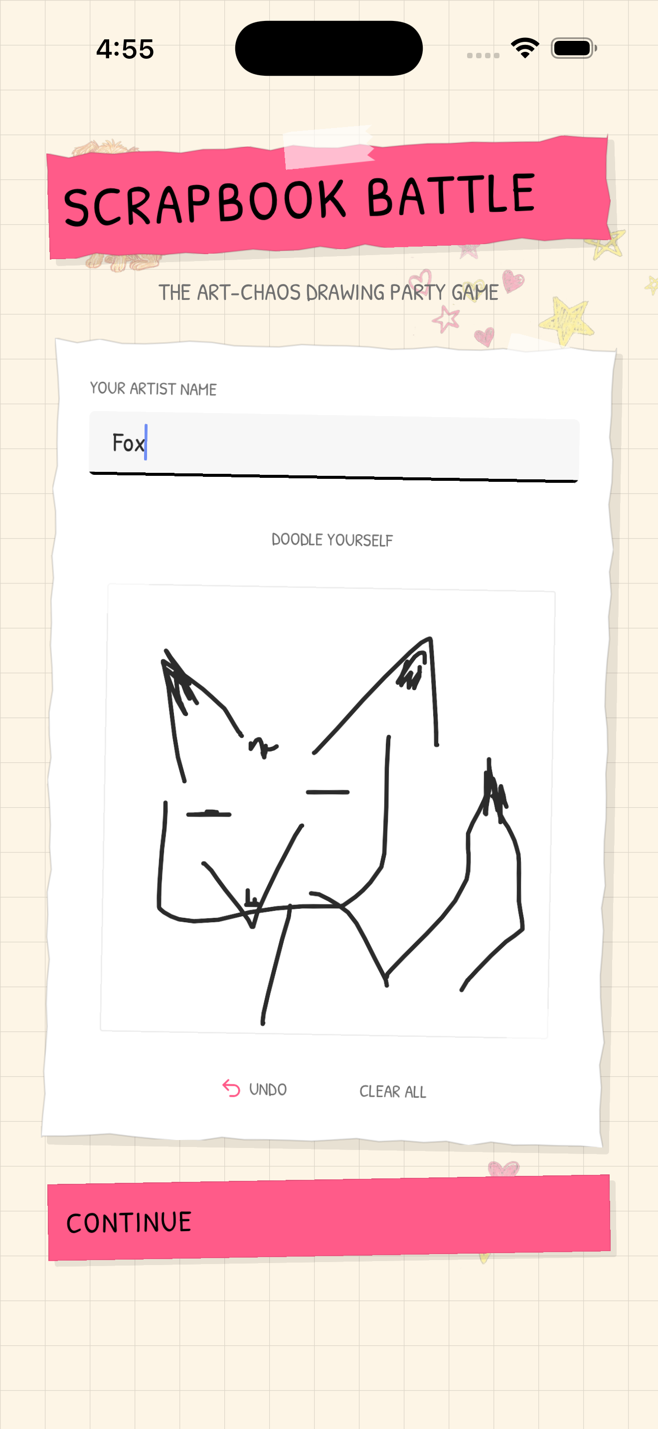 Scrapbook Battle Features